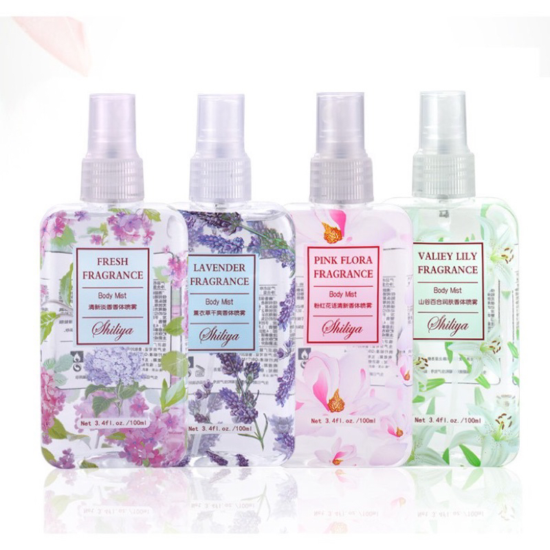 [READY MALAYSIA] Shiliya 100ml Perfume Fragrance Body Mist Minyak Wangi