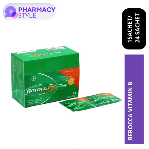 Berocca Effervescent Tabs 1 SACHET (2 TAB) exp 1/25 Shopee Malaysia