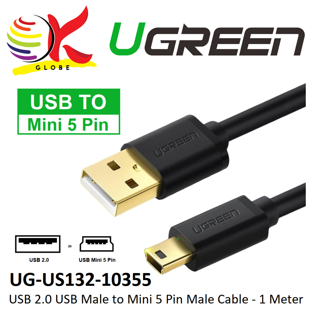 Ugreen Usb Usb A Male To Mini Usb Cable Mini Pin Male Cable