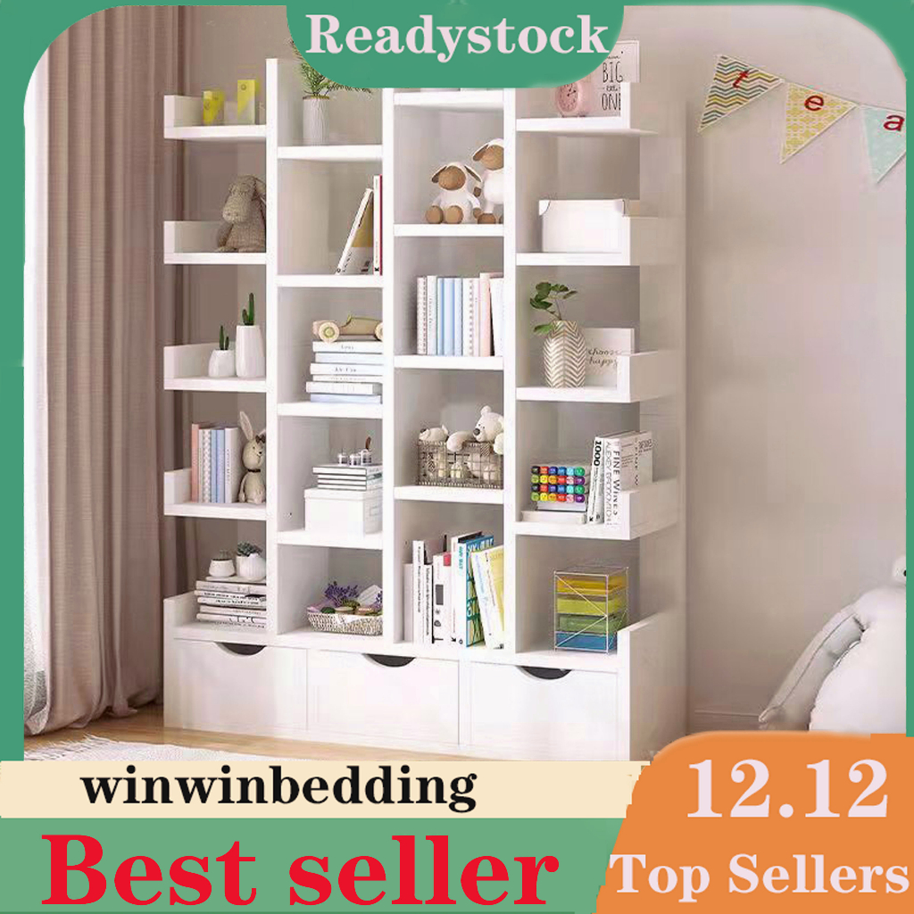 🔥Ready Stock🔥Book Cabinet Rak Buku Storage Shelf Rack Shelves ...