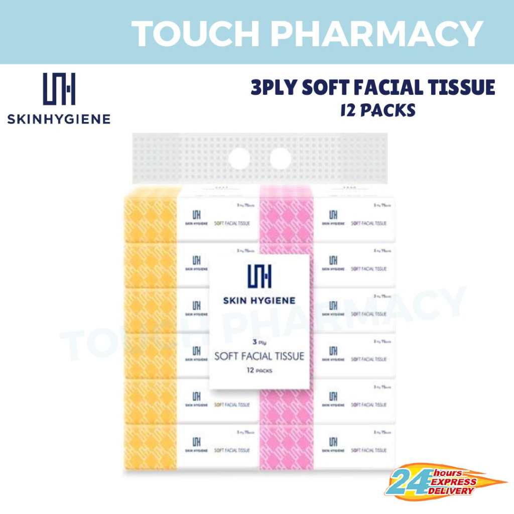 SKIN HYGIENE Mini Pack Facial Tissue - 75 Pulls ( 1 Pack ) | Shopee ...