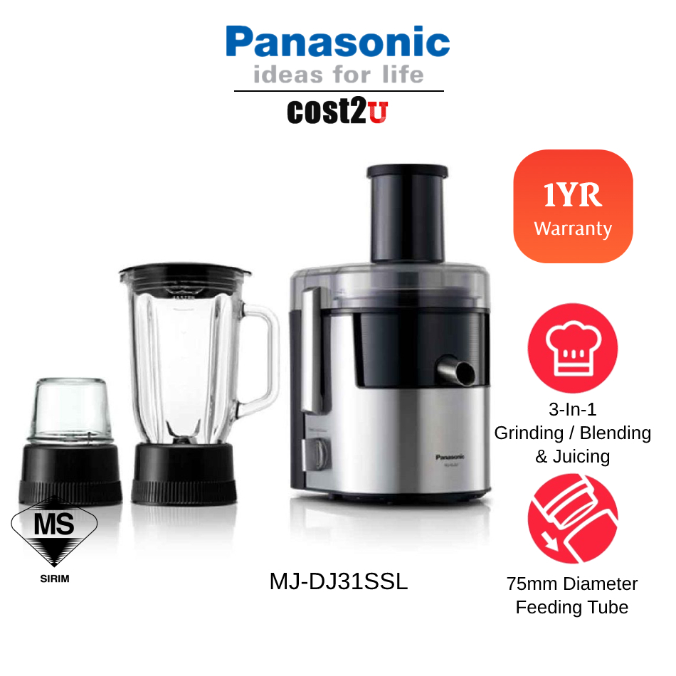 Mj dj01 panasonic clearance juicer