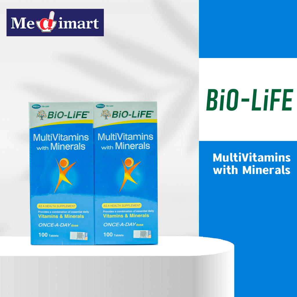 BiO-LiFE Multi Vitamins with Minerals | Shopee Malaysia