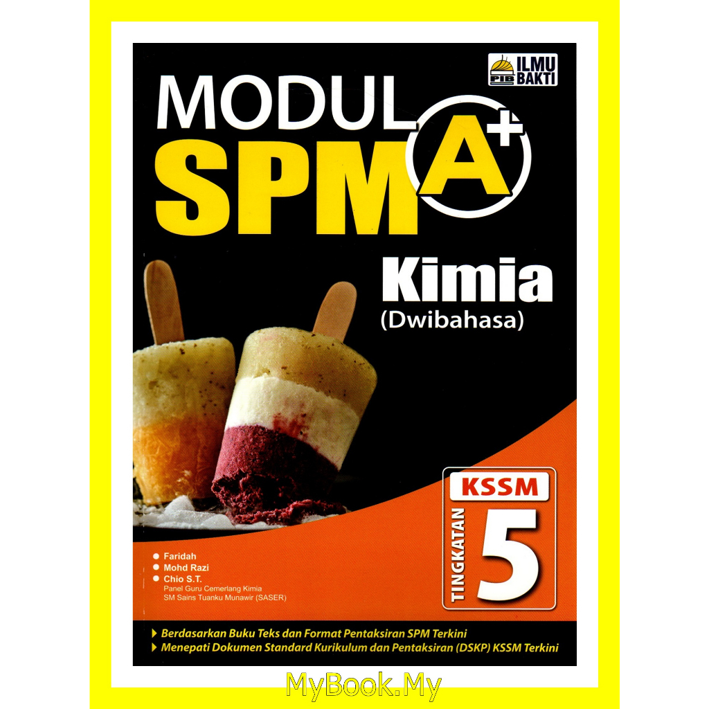 Myb Buku Latihan Modul A Spm Kssm Tingkatan Chemistry Kimia The Best