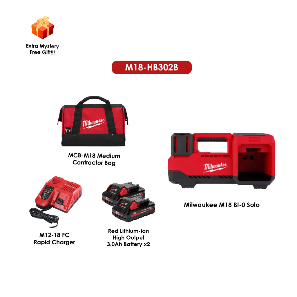 MILWAUKEE M18BI Cordless 18v Inflator M18 BI 18V Lithium Battery Air