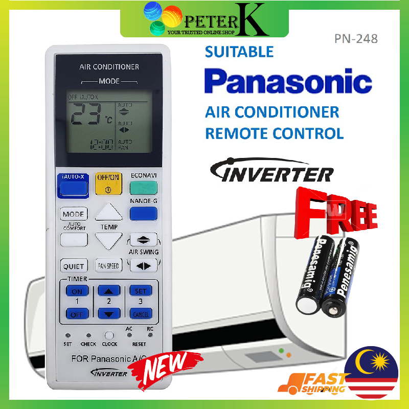 Universal Panasonic Air Cond Aircon Aircond Remote Control ECONAVI