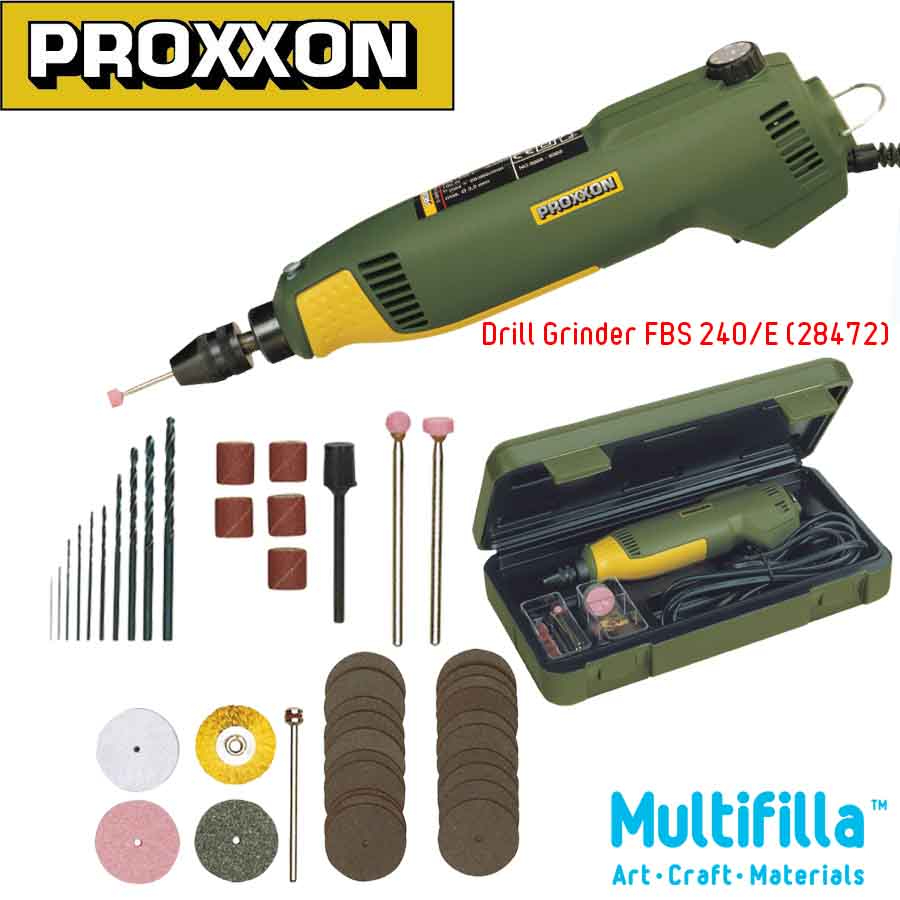 Proxxon Precision Drill Grinder FBS 240/E (28472) - Hand Drill Machine ...