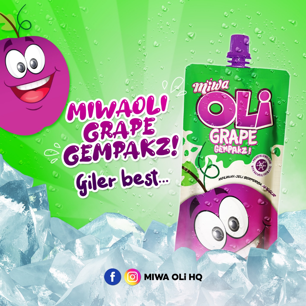 MIWA OLI Jelly Drink Minuman Jelli Miwa Oli Jelli Drink Tito Vitamin C