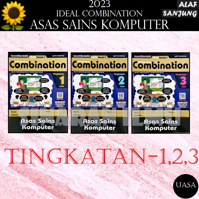 2023 MODUL INOVASI 8 IDEAL COMBINATION ASAS SAINS KOMPUTER TINGKATAN 1