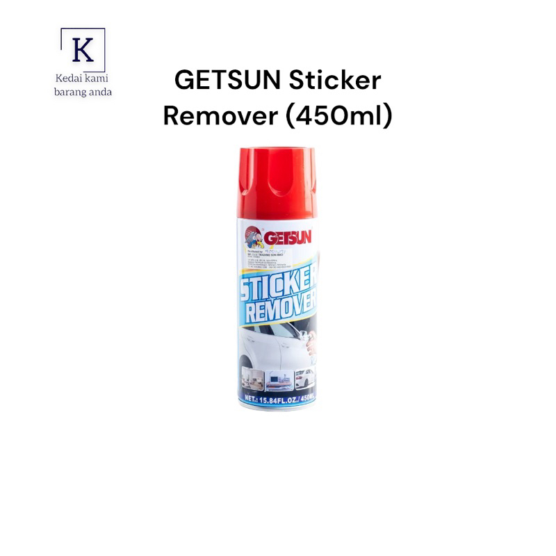 GETSUN Sticker Remover (450ml) Shopee Malaysia
