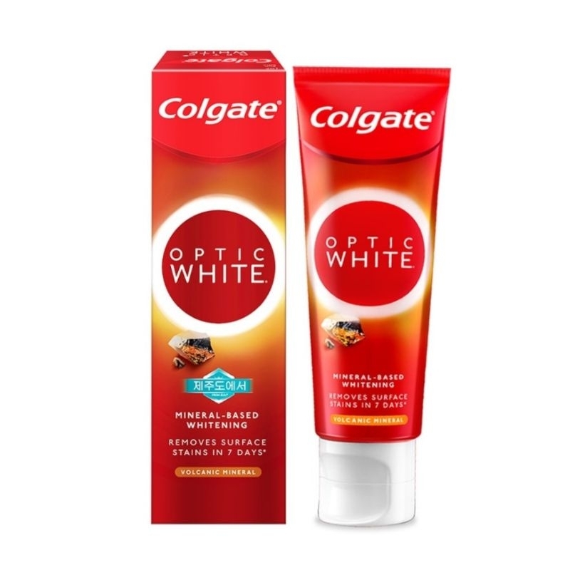 🔥CHEAPEST🔥COLGATE TOOTHPASTE OPTIC WHITE VOLCANIC MINERAL 100g😁😁 ...