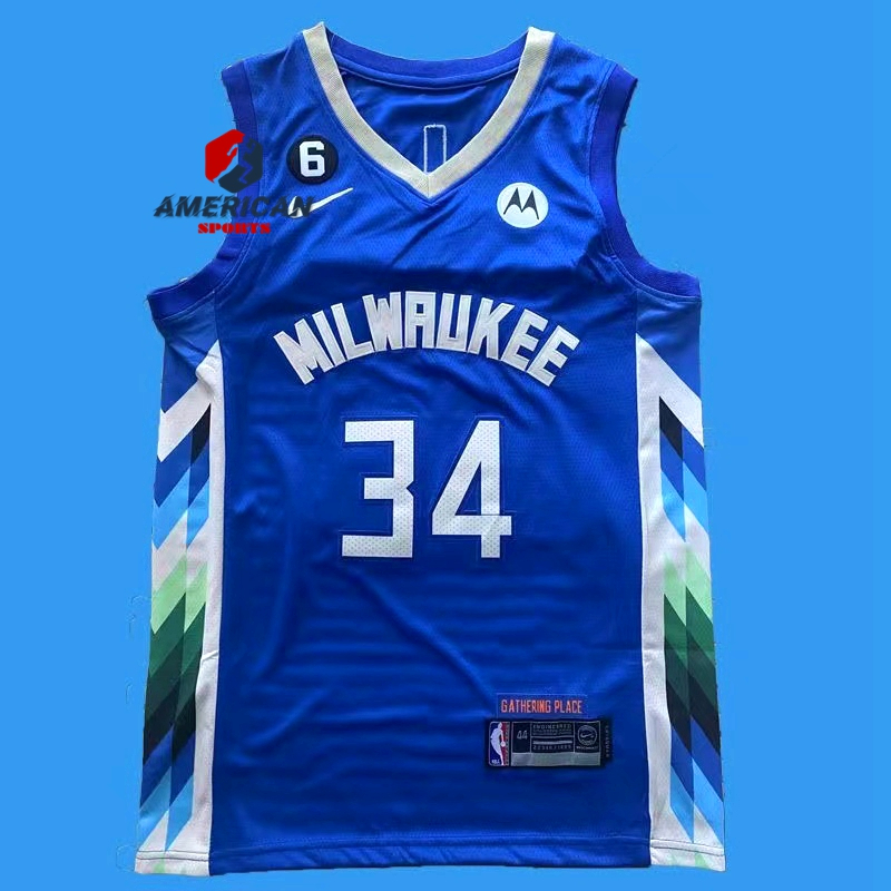 2023 New NBA Jerseys Season Men's Milwaukee Bucks Jersey 34 Giannis