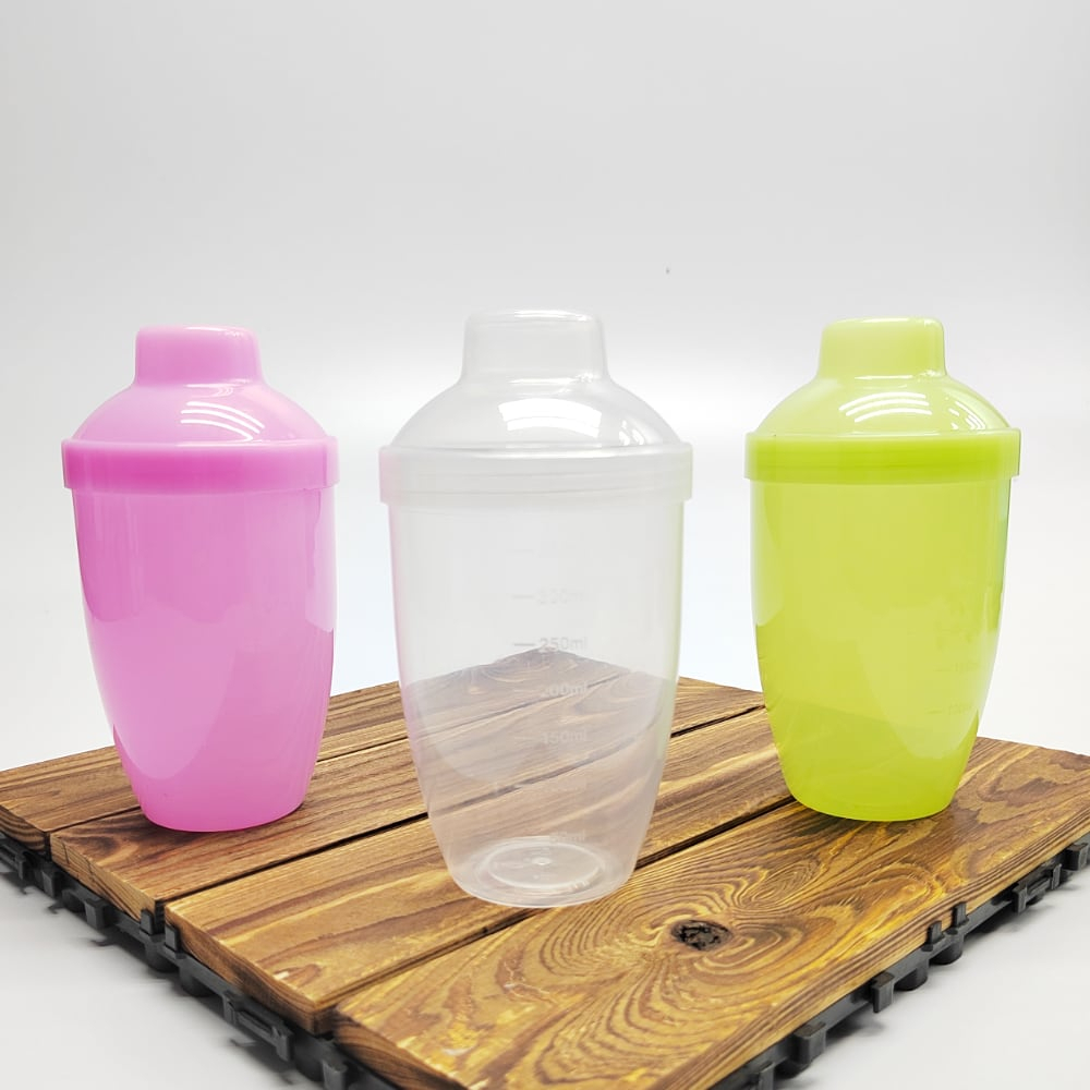 350ml PP Plastic Shaker Bar / Protein Cocktail Shaker Bottle Shopee