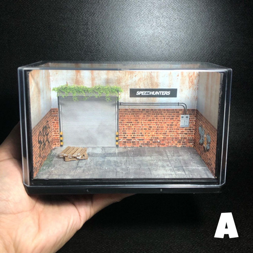 🔥DISPLAY CASE DIORAMA FOR 164 SCALE DIECAST🔥 [HotwheelTomicaMatchbox
