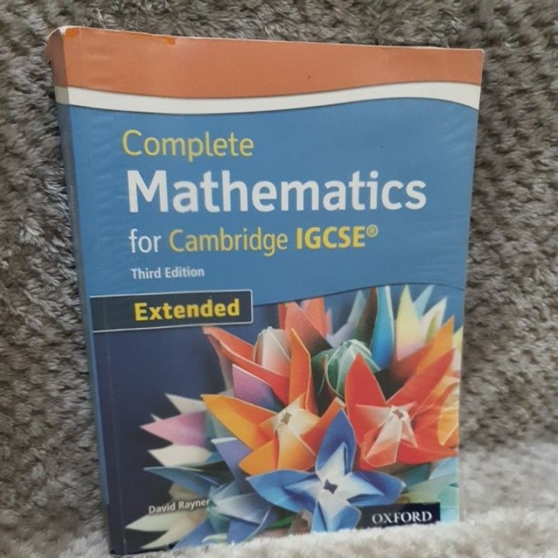 (used) CAMBRIDGE IGCSE COMPLETE MATHEMATICS BOOK - OXFORD | Shopee Malaysia