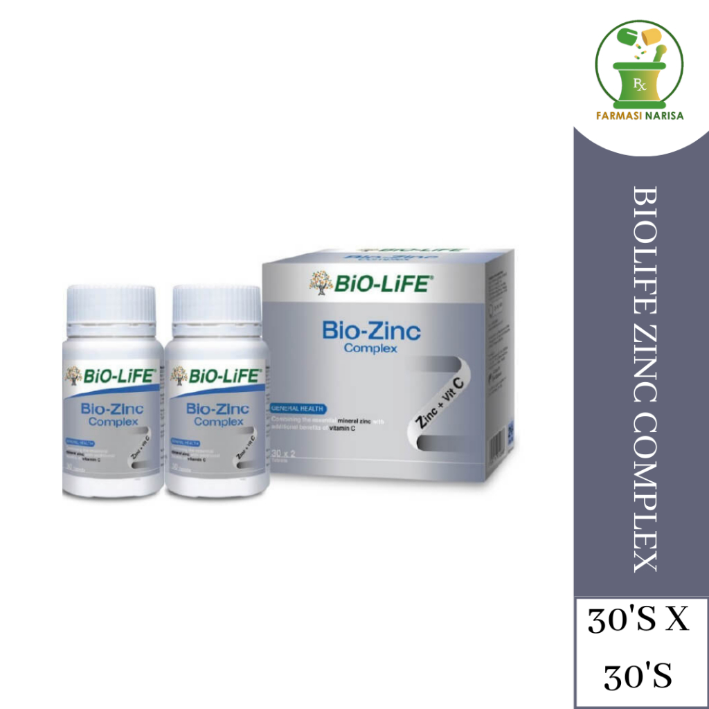BIOLIFE BIO ZINC COMPLEX | Shopee Malaysia