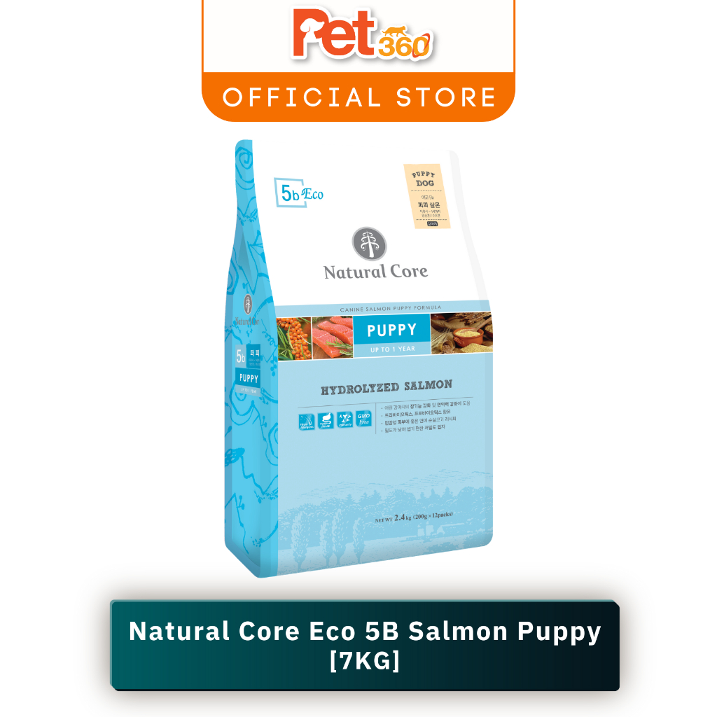 Natural Core Eco 5B Organic Puppy Dog Food - Salmon (7kg) | Shopee Malaysia