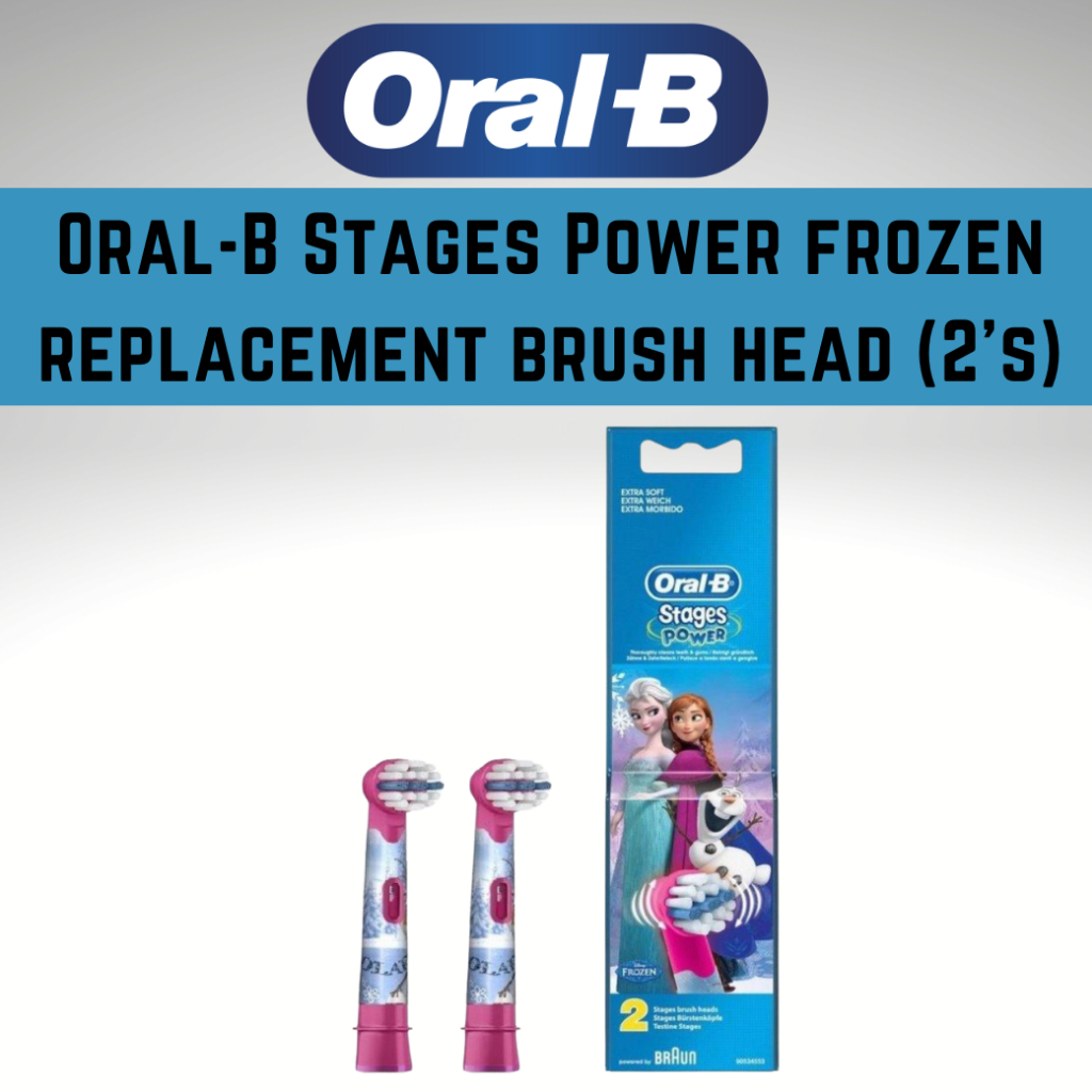 Oral-B EB10 Stages Power Frozen Replacement Head (2 Pcs) | Shopee Malaysia