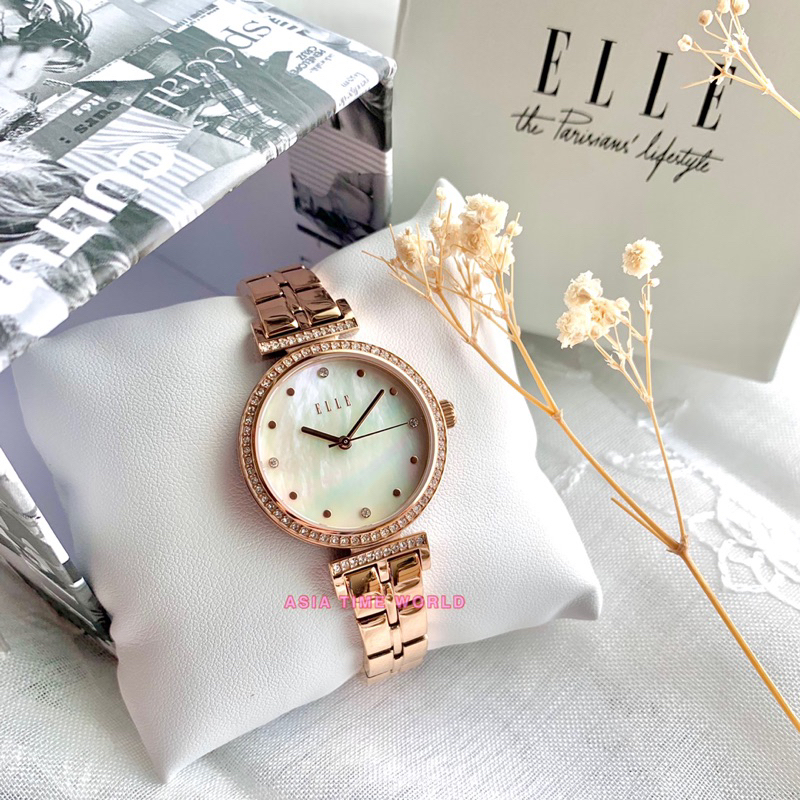 [Original] ELLE ELL21066 Elegance Women Watch with Rose gold Stainless ...