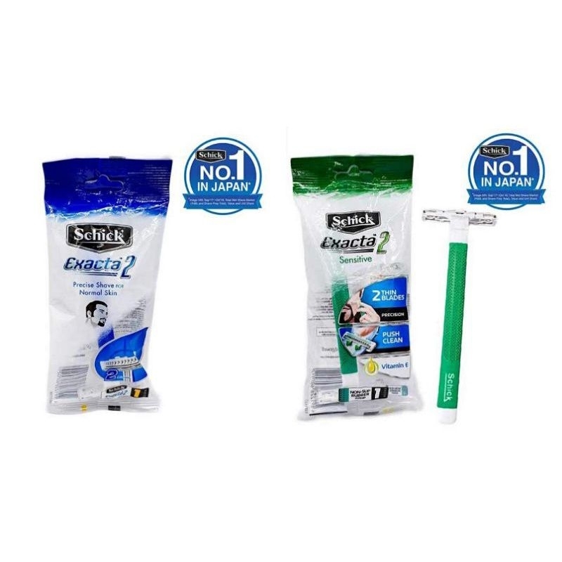 Schick Exacta 2 Disposable Razor 1's | Shopee Malaysia