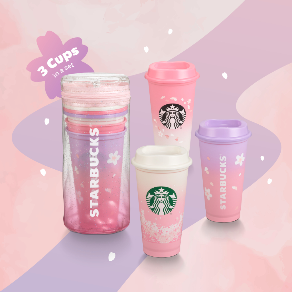 Starbucks spring in bloom cherry blossom sakura 2023 collection