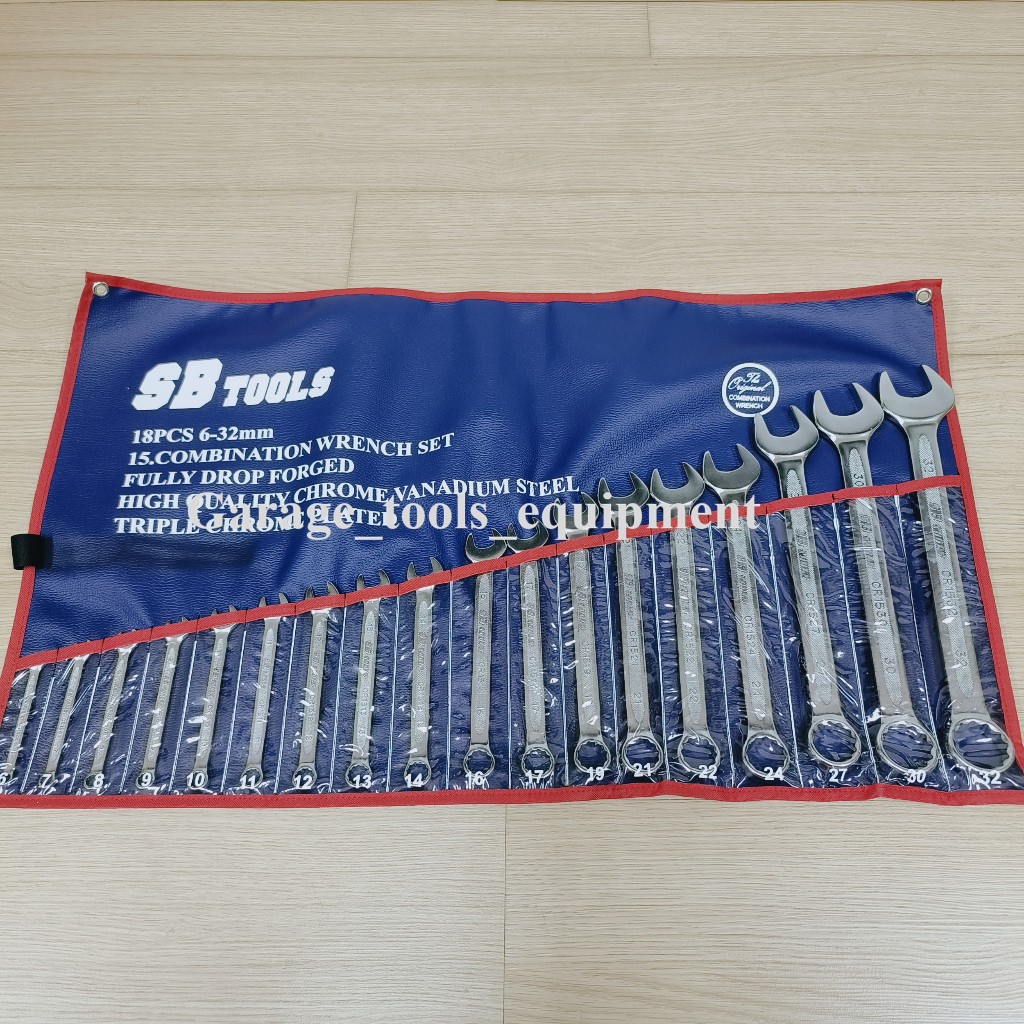 SB TOOLS Heavy Duty Combination Wrench Set | Spanner Set | Shopee Malaysia