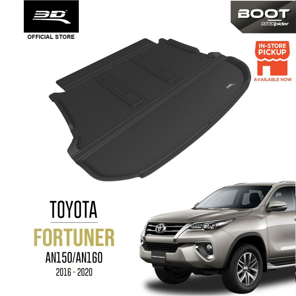 3D BOOT LINER Toyota Fortuner (2016 2020) Shopee Malaysia