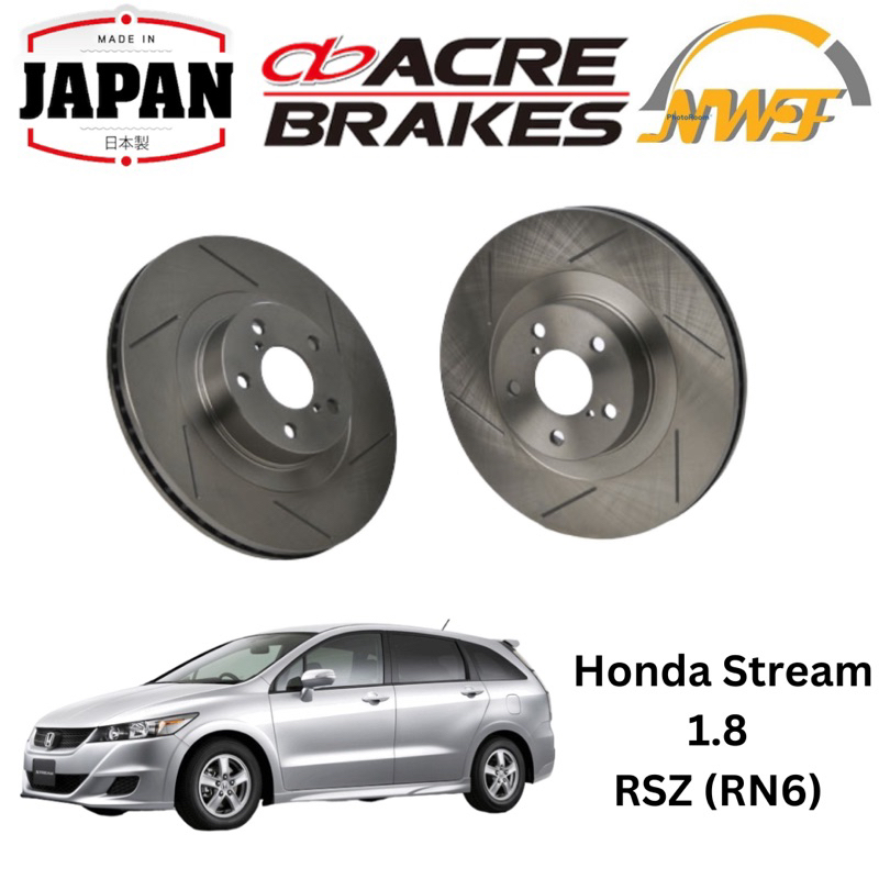 ACRE DISC ROTOR FRONT HONDA STREAM RSZ 1.8 (RN6)/ EDIX (BE3-BE8 ...