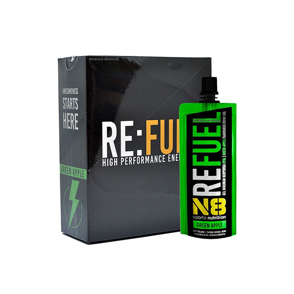 N8 REFUEL ENERGY GEL - Mango | Apple | Lychee (1 Box 10pc) HALAL (Exp ...