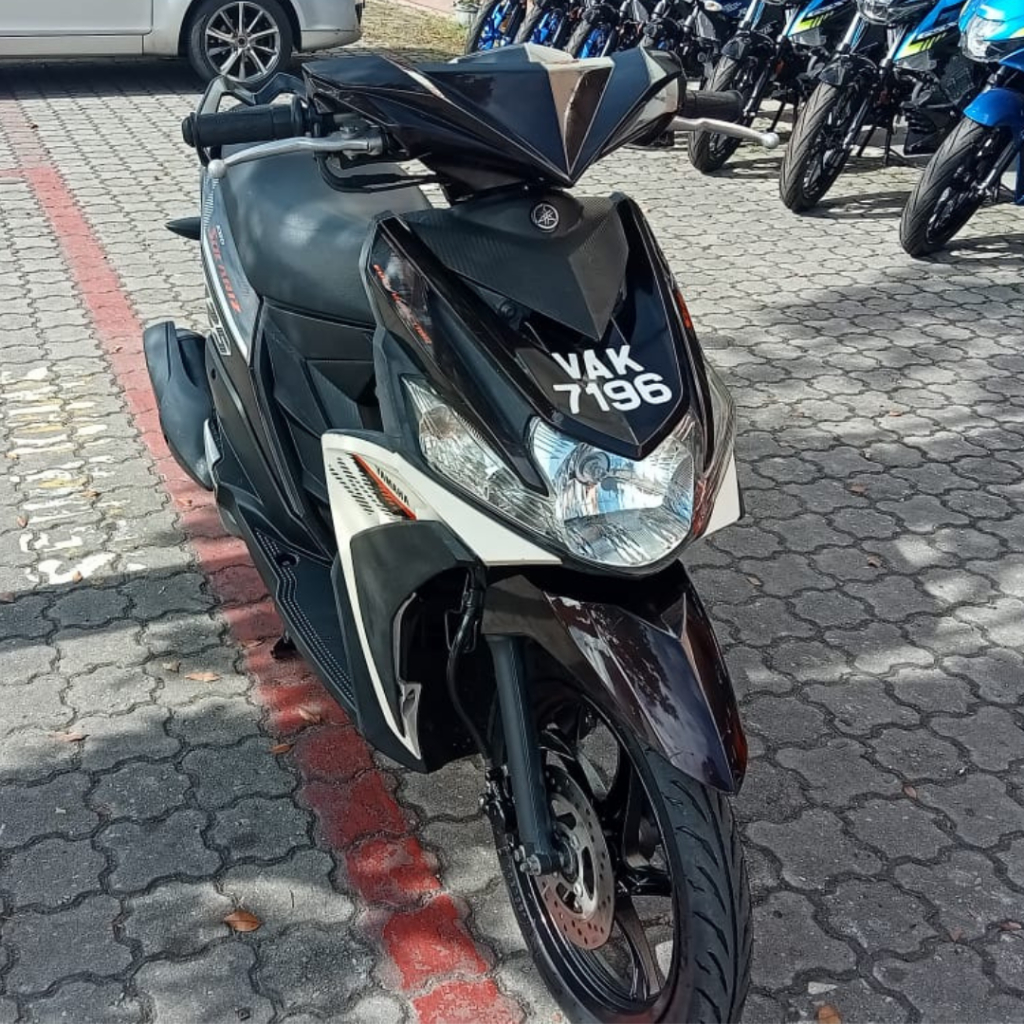 YAMAHA Ego Solariz Tahun 2017 Second Hand Motor Motorcycle Motosikal ...