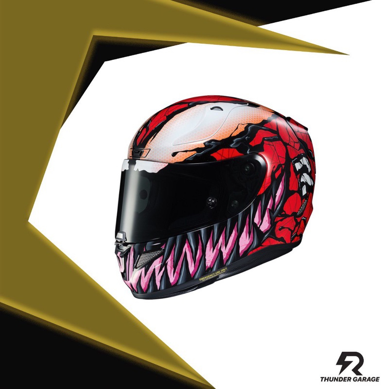 Carnage motorcycle hot sale helmet