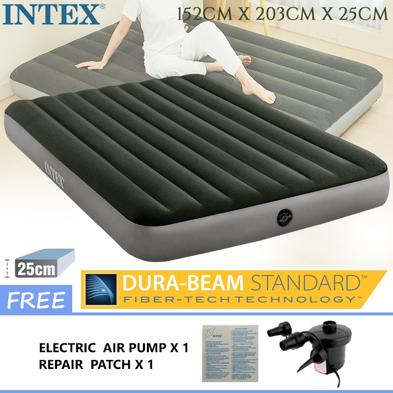 Intex Materasso Gonfiabile Prestige Downy - Comodissimo Per Casa E Campeggio - Foto 6