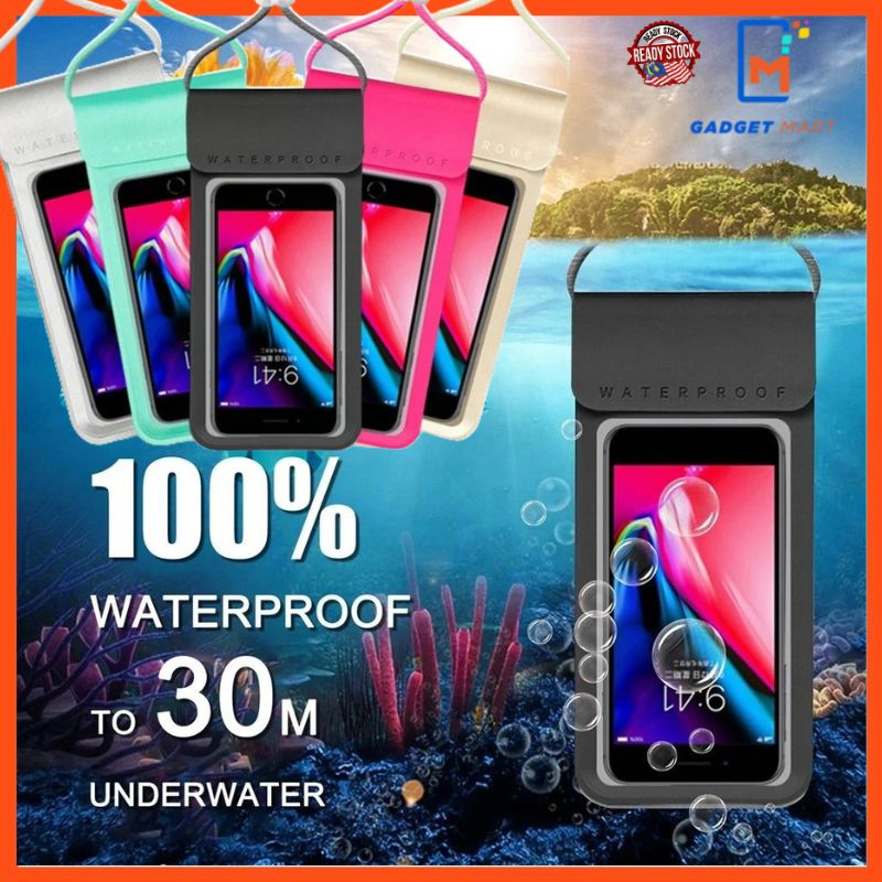 Waterproof Phone Case Bag water Pouch For Swiming Driving Beg Kalis Air
