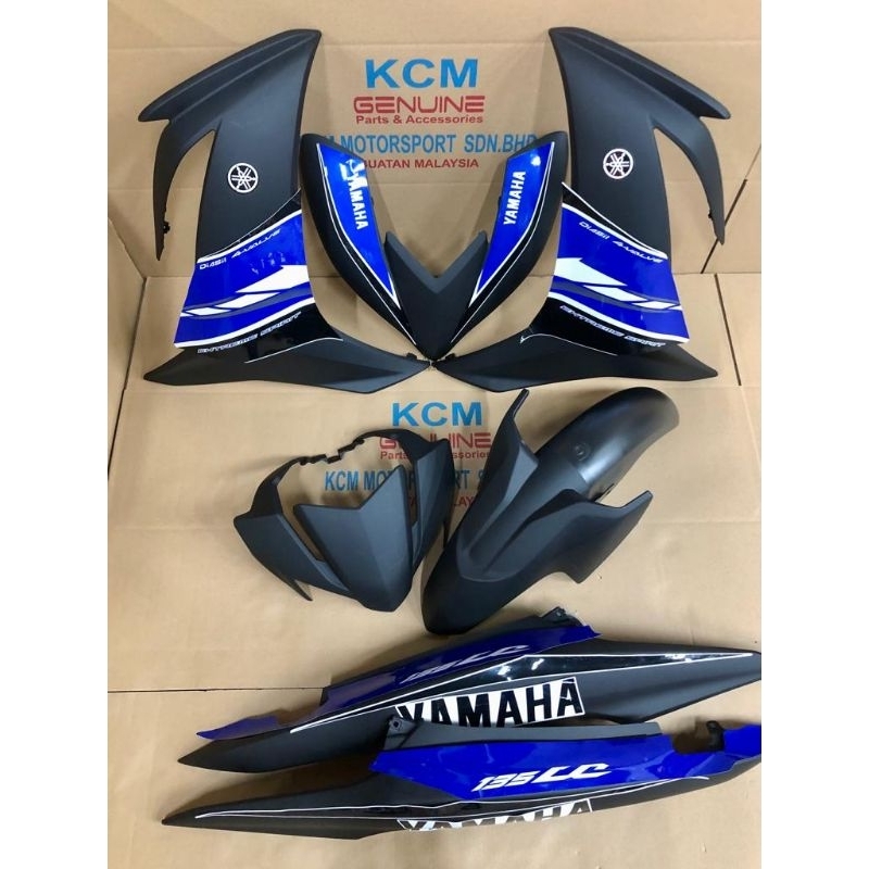 COVERSET LC V8 135LC FI ( V8 ) YAMAHA COVERSET DAN STICKER | Shopee ...