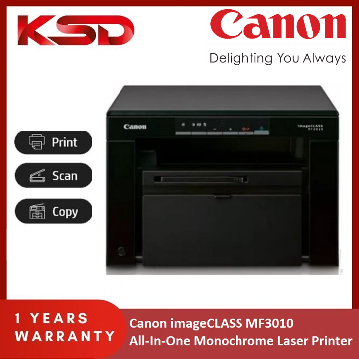 Canon Imageclass Mf3010 All In One Monochrome Laser Printer Home Office Use Printer Printscan 2079