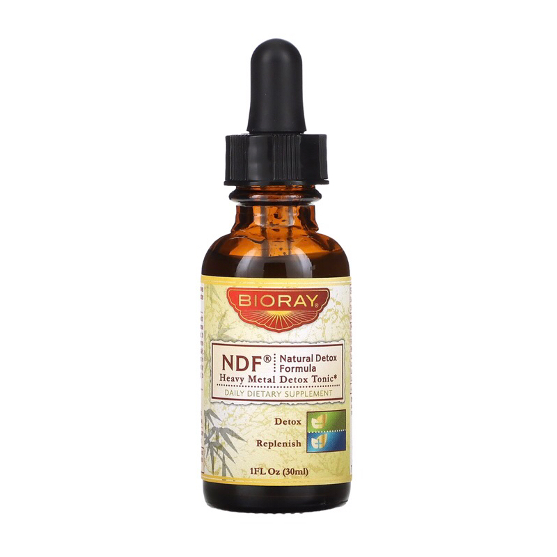 Bioray Inc., NDF, Heavy Metal Detox Tonic, 1 fl oz (30 ml) | Shopee ...