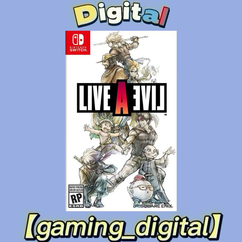 【Nintendo Switch】Live A Live (Original digital download) | Shopee Malaysia