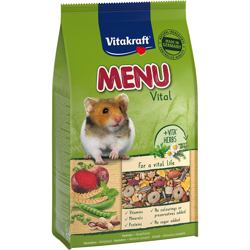 VITAKRAFT MENU HAMSTER FOOD (1kg) | Shopee Malaysia