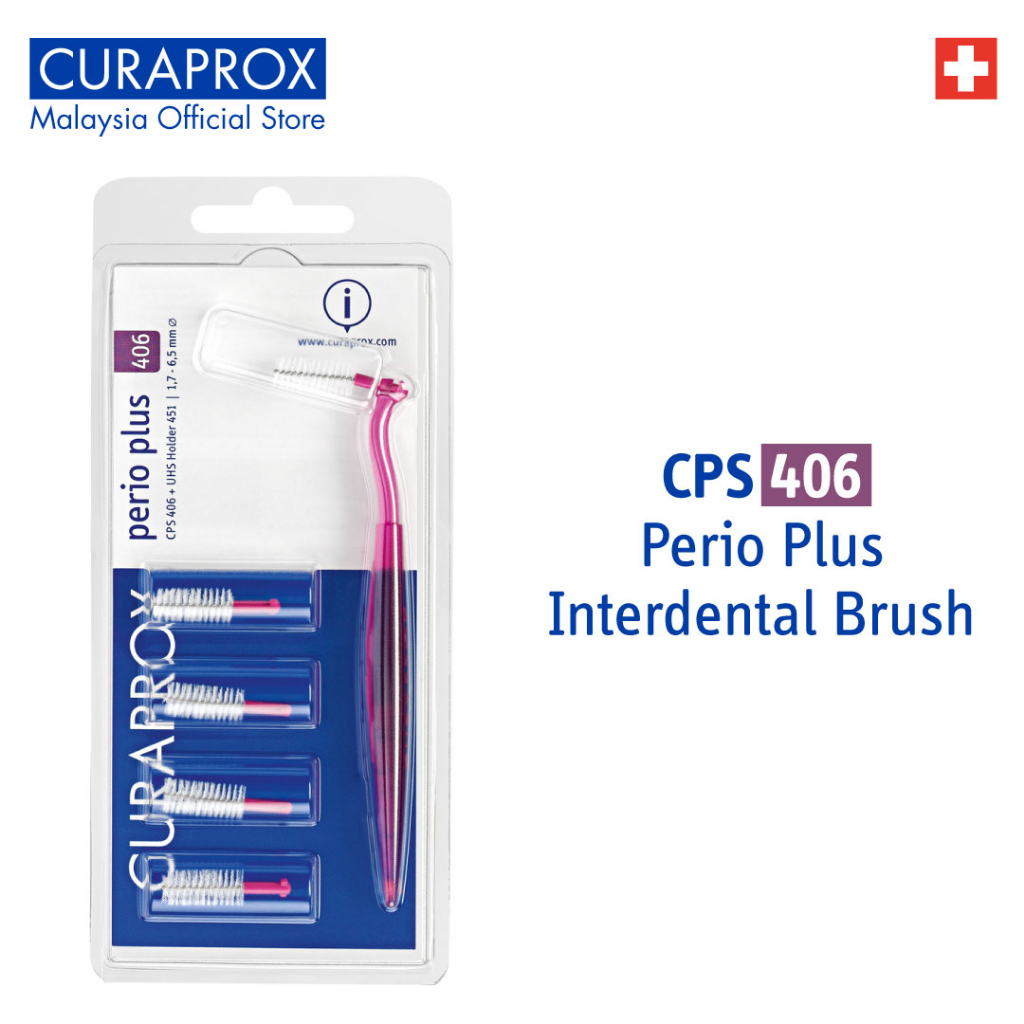 CURAPROX CPS 406 Perio Plus - Made in Switzerland | Shopee Malaysia