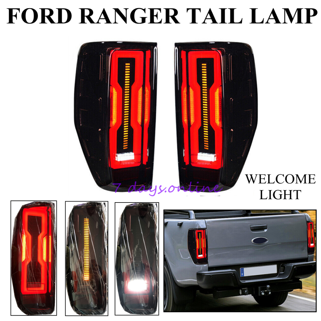 FORD RANGER T6 T7 T8 WILDTRAK RAPTOR TAIL LAMP LIGHT( PLUG & PLAY ...