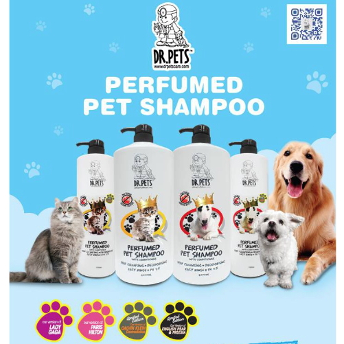 Dr Pets Natural Germs Buster Perfumed Pet Shampoo Dog Shampoo Cat
