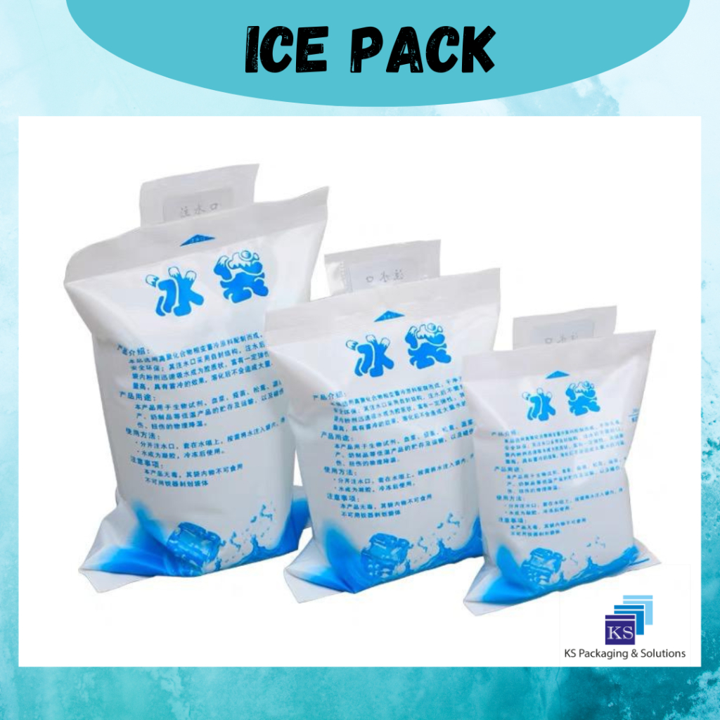Reusable Ice Pack/ Ice Bag for cooler bag/ (50pcs/100pcs) (100ml/200ml/400ml/600ml/1000ml