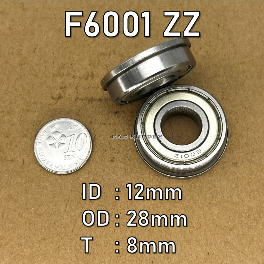 LIU-7842372278495-roulement à Bride Roulement à Billes à Gorge Profonde