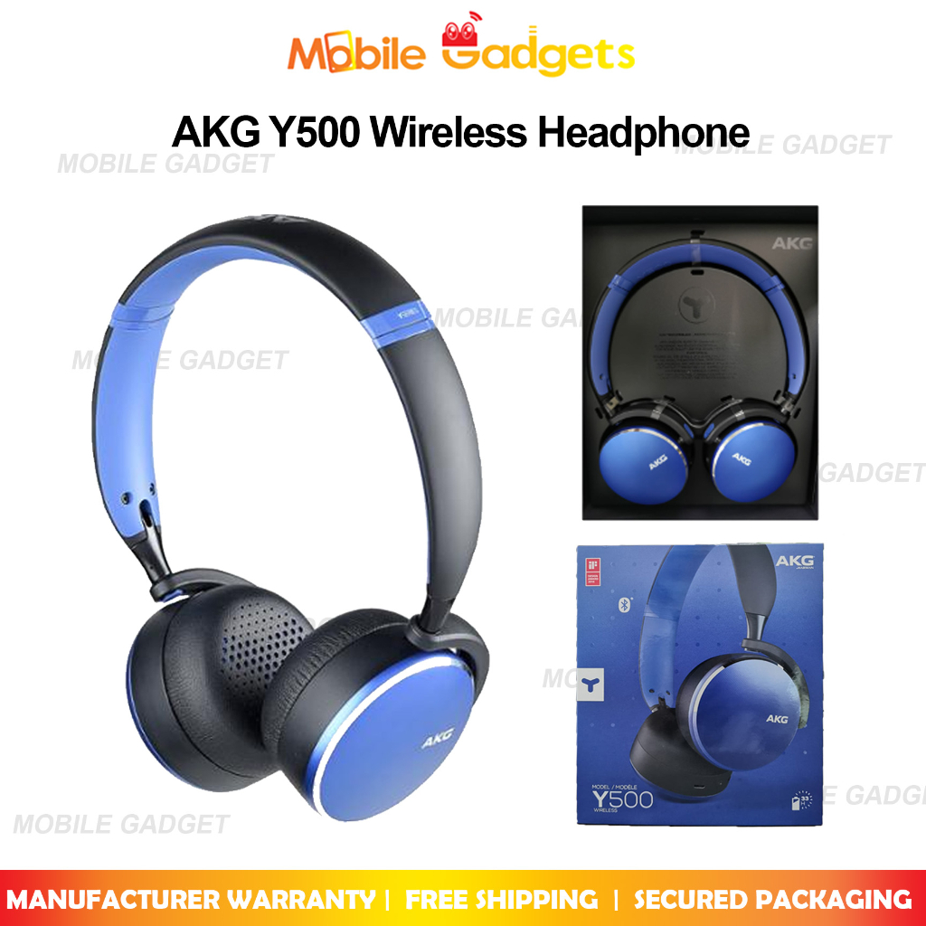 AKG Y500 WIRELESS HEADPHONE ORIGINAL New Set Shopee Malaysia