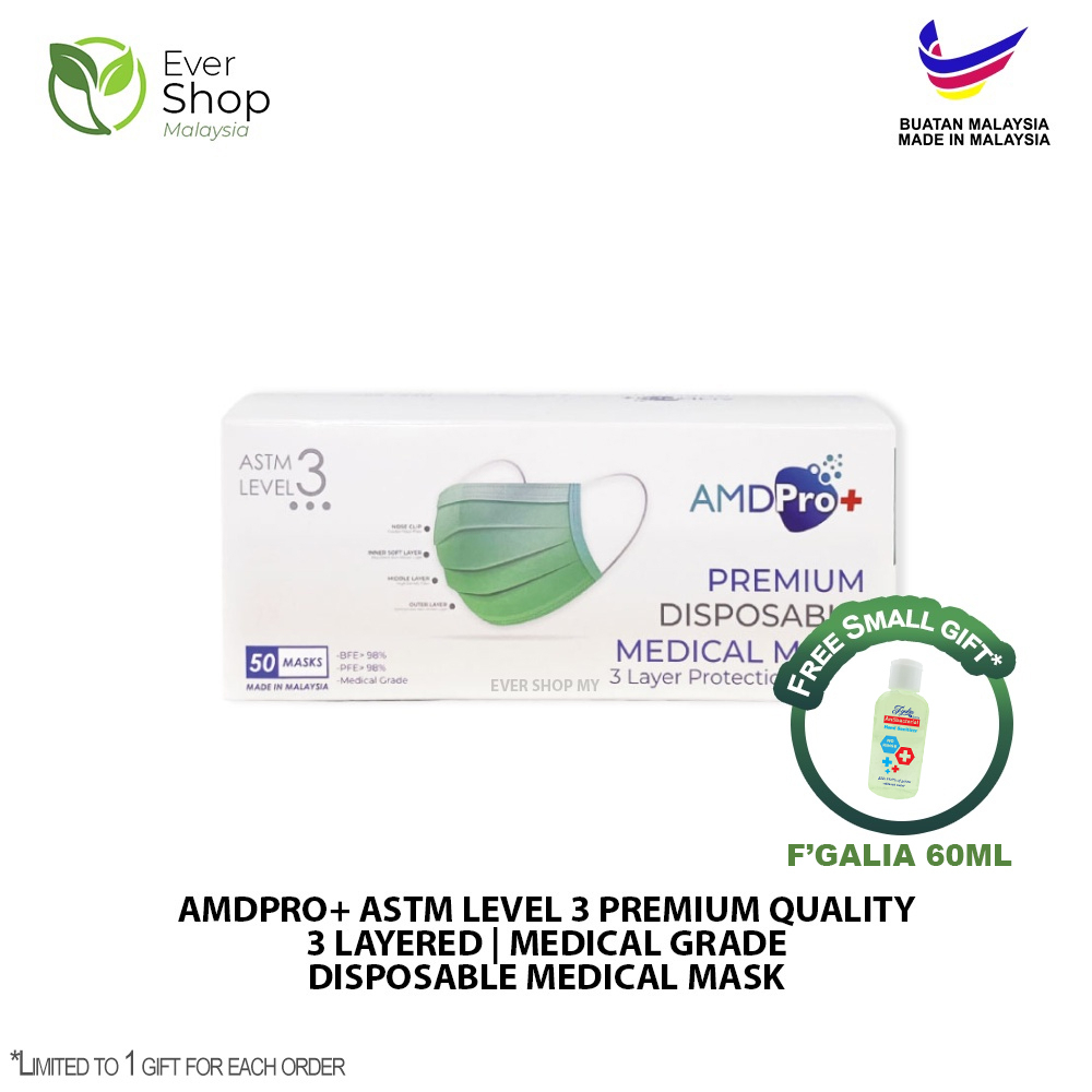 [New and Improved SKU] AMDPro+ ASTM Level 3 Premium Disposable Medical ...
