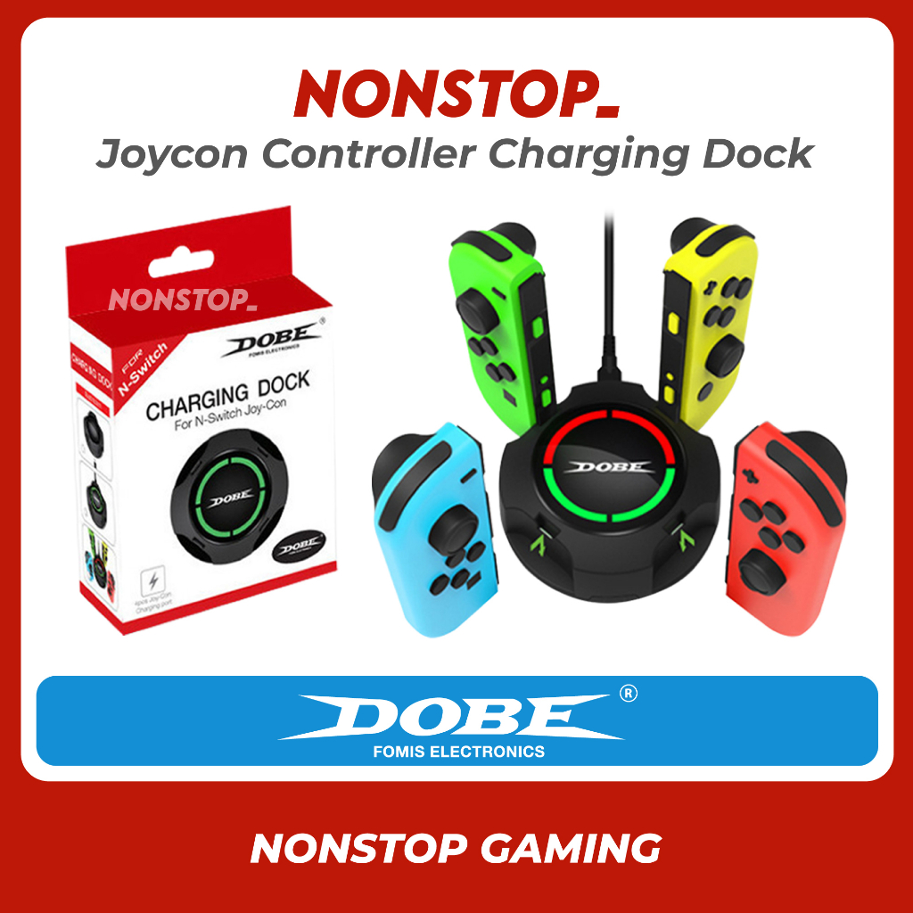 DOBE Joycon Charging Station Switch Joycon Controller Charging Dock LED