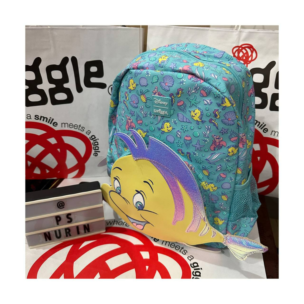 [READY STOCK] SMIGGLE ORIGINAL DISNEY JUNIOR CHARACTER HOODIE BACKPACK ...