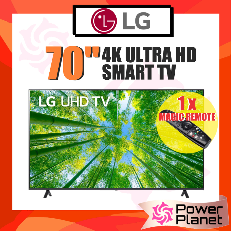 LG 70'' UQ80 Series 70UQ8050PSB Smart 4K UHD TV with AI ThinQ ...