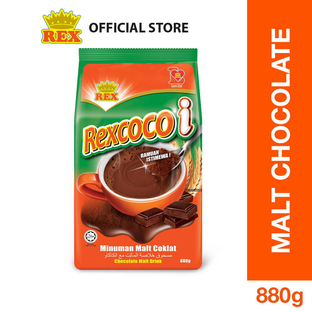 Rexcoco Chocolate Malt Premix (880g) | Shopee Malaysia