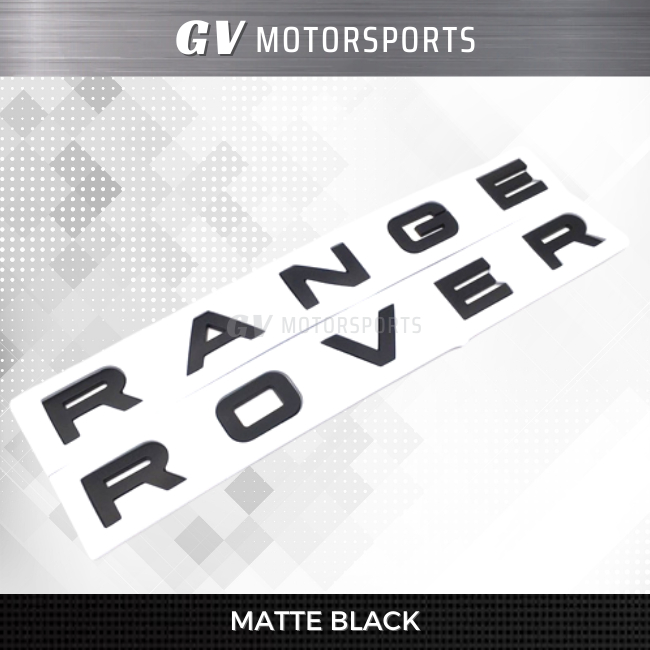 READY STOCK Range Rover Letters Emblem Car Stickers Evoque Velar Sport ...